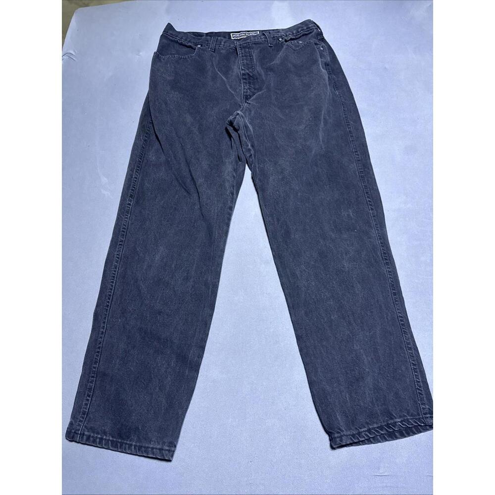 Harley Davidson Biker Blues Motorclothes Black Jeans Men’s Size 40x32 Made In US